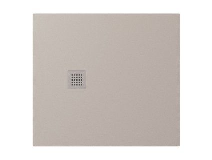 Polysan Treneca sprchová vanička z litého mramoru 100 x 90 cm s možností úpravy rozměru béžová mat 84306.81