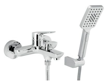 Novaservis Metalia 54 vanová baterie 150 mm s 3-polohovou sprchou chrom 54021,0