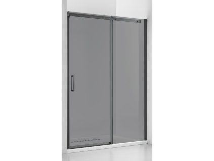 9267 2 shadow posuvne sprchove dvere do niky 100 x 195 cm sede sklo