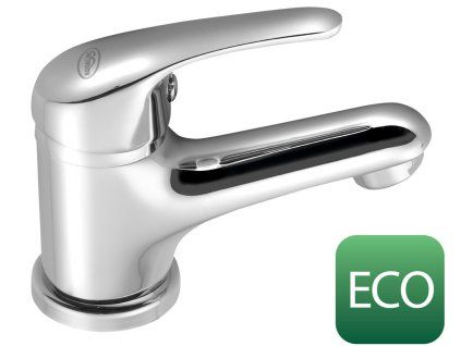 Aqualine 35 umyvadlová baterie stojánková páková ECO kartuše chrom 52102-01