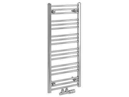 Bruckner Albrecht otopné těleso 400 x 930 mm středové připojení chrom 600.111.1