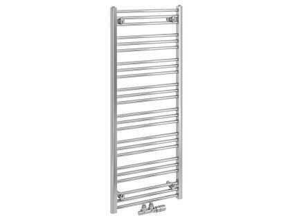 Bruckner Albrecht otopné těleso 500 x 1250 mm středové připojení chrom 600.114.1