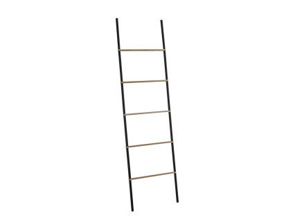 Gedy Kenta sušák ručníků na opření 450 x 1610 x 21 mm černá bambus 303141