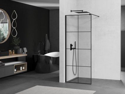 28094 walk in sprchovy kout albox black