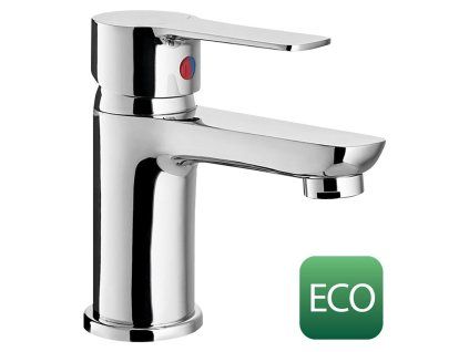 Bruckner Baron Eco umyvadlová baterie stojánková bez výpusti 6 l/min chrom 612.002.12