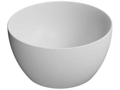 GSI Pura umyvadlo na desku 42 x 22 cm bez otvoru pro baterii bez přepadu keramické bílá mat 885209