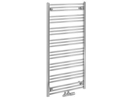 Bruckner Albrecht otopné těleso 600 x 1250 mm středové připojení chrom 600.117.1
