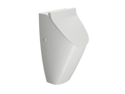 GSI Community pisoár 31 x 65 cm se zakrytým přívodem vody s otvory pro víko keramika bílá mat 909809
