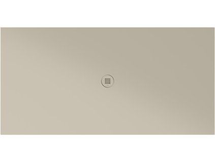 GSI Extra Flat obdélníková sprchová vanička 200 x 100 x 2 cm keramika creta mat béžová 46201008