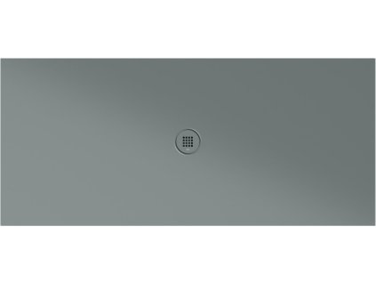 GSI Extra Flat obdélníková sprchová vanička 180 x 80 x 2 cm keramika agave mat zelená 46180804