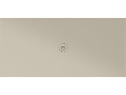 GSI Extra Flat obdélníková sprchová vanička 170 x 80 x 2 cm keramika creta mat béžová 46170808