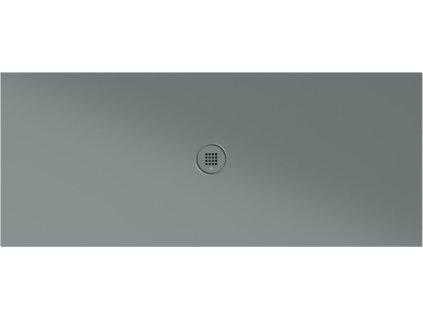 GSI Extra Flat obdélníková sprchová vanička 170 x 70 x 2 cm keramika agave mat zelená 46170704
