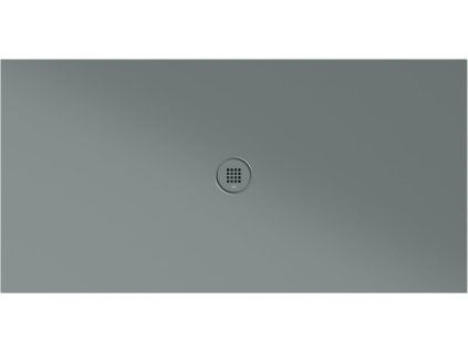 GSI Extra Flat obdélníková sprchová vanička 160 x 80 x 2 cm keramika agave mat zelená 46160804