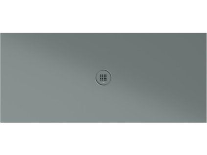GSI Extra Flat obdélníková sprchová vanička 160 x 70 x 2 cm keramika agave mat zelená 46160704
