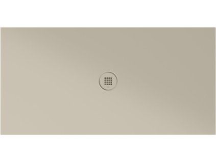 GSI Extra Flat obdélníková sprchová vanička 140 x 70 x 2 cm keramika creta mat béžová 46140708