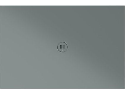 GSI Extra Flat obdélníková sprchová vanička 120 x 80 x 2 cm keramika agave mat zelená 46120804