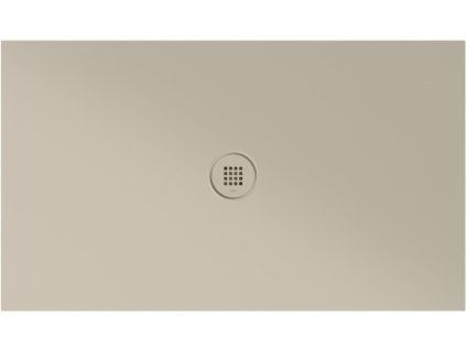 GSI Extra Flat obdélníková sprchová vanička 120 x 70 x 2 cm keramika creta mat béžová 46120708