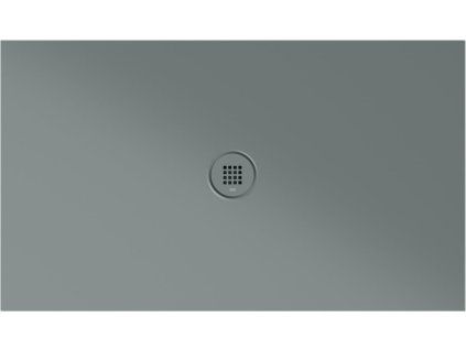 GSI Extra Flat obdélníková sprchová vanička 120 x 70 x 2 cm keramika agave mat zelená 46120704