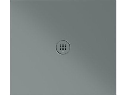 GSI Extra Flat obdélníková sprchová vanička 90 x 80 x 2 cm keramika agave mat zelená 46090804