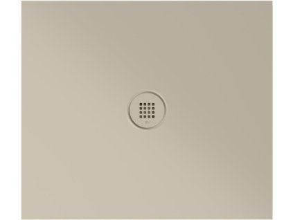 GSI Extra Flat obdélníková sprchová vanička 80 x 70 x 2 cm keramika creta mat béžová 46080708