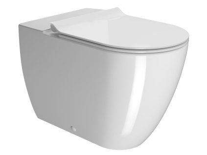 GSI Pura wc mísa kombi 36 x 63 cm Swirlflush spodní/zadní odpad keramika bílá ExtraGlaze 880611