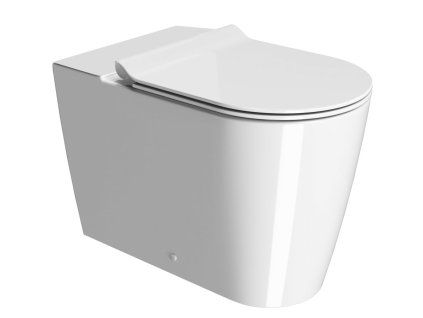 GSI Kube X wc mísa kombi spodní/zadní odpad 36 x 63 cm Swirlflush keramika bílá ExtraGlaze 941911