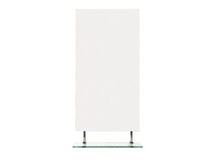 Sapho Wega zrcadlo s policí 40 x 80 cm bez osvětlení bílá 60092-4