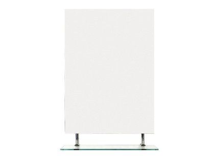 Sapho Wega zrcadlo s policí 60 x 80 cm bez osvětlení bílá 60092-6