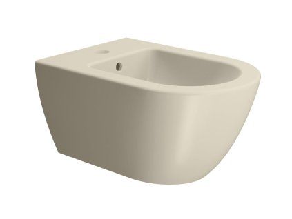 GSI Pura bidet závěsný 55 x 36 cm keramika creta mat béžová 8865108
