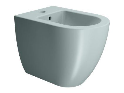 GSI Pura Big bidet stojící 36 x 55 cm keramika ghiaccio mat modrá 8872115