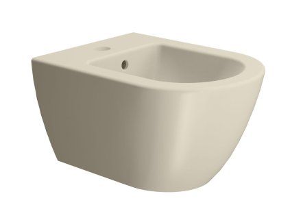 GSI Pura  bidet závěsný 36 x 50 cm keramika creta mat béžová 8864108