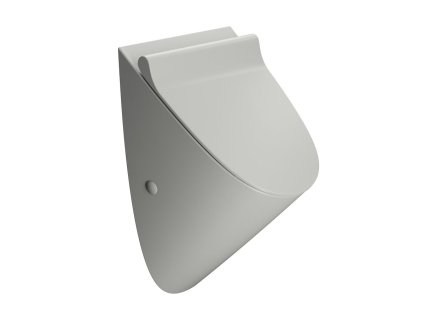 GSI Community pisoár se zakrytým přívodem vody s otvory pro víko 31 x 54,5 cm keramika cenere mat šedá 769617