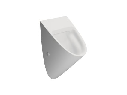 GSI Community pisoár se zakrytým přívodem vody 31 x 54,5 cm Rimless keramika bílá mat 769509