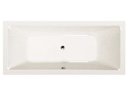 Polysan Krysta obdélníková vana 180 x 80 x 39 cm akrylát ivory béžová 71710.40