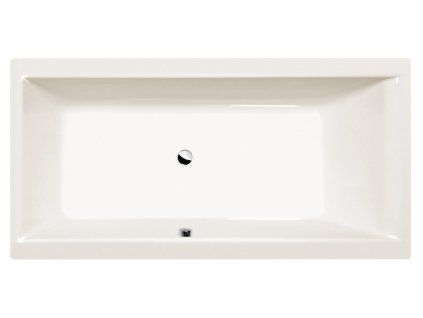 Polysan Cleo obdélníková vana 180 x 90 x 48 cm akrylát ivory béžová 13111.40