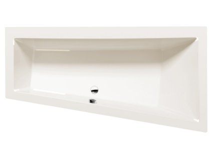 Polysan Andra R asymetrická vana 160 x 90 x 45 cm pravá akrylát ivory béžová 81541.40