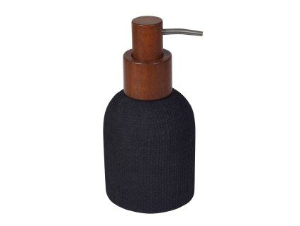 Sapho Craftt dávkovač mýdla na postavení acacia/černá 8570