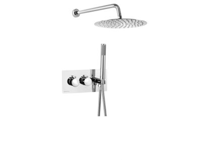 Sapho Rhapsody podomítkový sprchový set s termostatickou baterií 2 výstupy chrom 5508-02