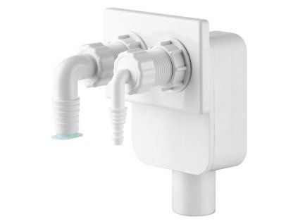 Bruckner DEXA 2 podomítkový sifon pro pračku a sušičku DN40 mm bílá 168.348.0