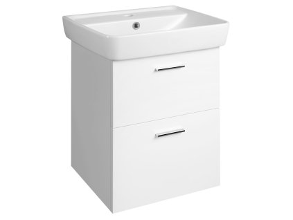 Aqualine Zoja koupelnová skříňka pod umyvadlo 41,5 x 50 x 35,5 cm bílá 56374