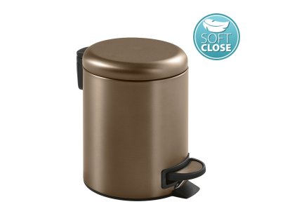 Gedy POTTY odpadkový koš 3l Soft Close měď mat 320982