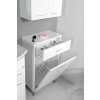 Aqualine ZOJA / KERAMIA FRESH 51310 spodní skříňka s košem 78 cm bílá