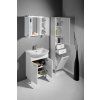 Aqualine ZOJA / KERAMIA FRESH 51230 vysoká skříňka 184 cm bílá