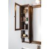 Sapho Retro 1700 skříňka k zrcadlu 25 x 115 cm buk levá