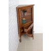 Sapho Retro 1715 skříňka rohová 60 x 120 cm buk pravá