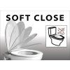 Sapho Adina 1703-322 WC sedátko Soft close