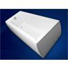 Vagnerplast Veronela 170 x 75 cm VPBA170VEA2X-04 vana vč. noh  + Nohy k vaně ZDARMA