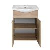 Aqualine KERAMIA FRESH 50058 umyvadlová skříňka 51 cm dub platin