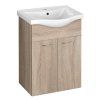 Aqualine KERAMIA FRESH 50058 umyvadlová skříňka 51 cm dub platin