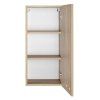 Aqualine ZOJA/KERAMIA FRESH 35 x 76 x 23 cm 50336 horní skříňka dub platin